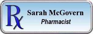 Colordome Pharmacist Name Tags