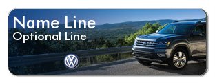 Colordome Volkswagen Name Tags