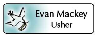 Engraved Usher Namebadges